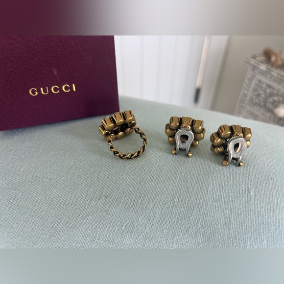 GUCCI Earrngs & ring set - Picture 5 of 6